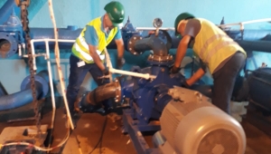 Ekonomik ömrünü tamamlayan motopomp yenilendi.