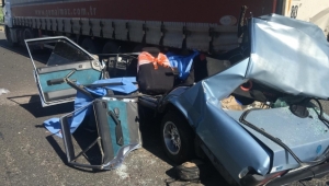 Turgutlu'da korkunç kaza!