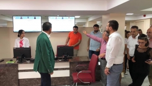 Akkal ve Satılmış Manisa'daki sağlık çalışmalarını yerinde inceledi