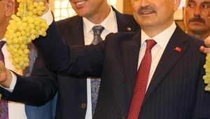 Bakan Pakdemirli, Manisa'da üzüm rekoltesini açıkladı