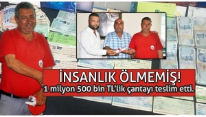 Belediye işçisinden insanlık ölmemiş dedirten davranış