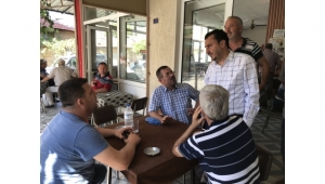 CHP Milletvekili Başevirgen, vatandaşların sorunlarını dinliyor