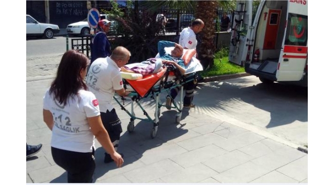 Felçli hükümlü, ambulansla adliyeye götürüldü