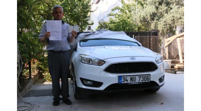 Kullandığı otomobilin sahte belgelerle satıldığını öğrendi