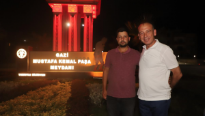 Mustafa Kemal Paşa Meydanındaki Tabela Yenilendi