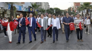 Turgutlu'da Büyük Zafer Korteji VİDEO