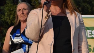 CHP'li Karaca ve Özel, Salihli'deki JES eylemine katıldı