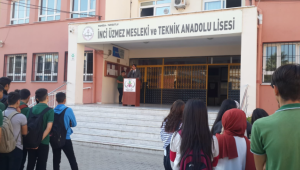 İnci Üzmez Mesleki ve Teknik Anadolu Lisesinde 15 Temmuz programı