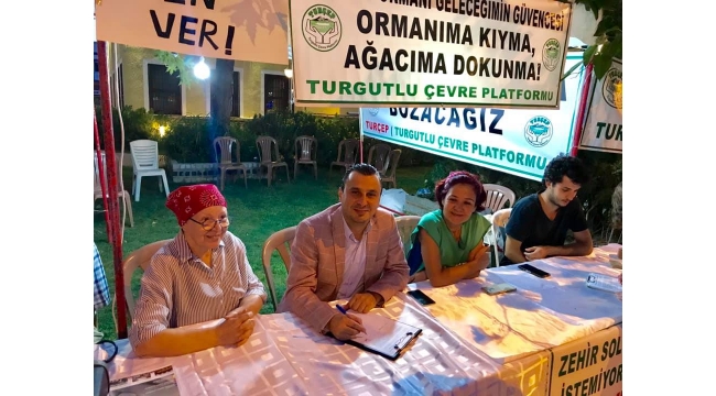 Kasabalı Vekil imza kampanyasına imzasıyla katılarak destek verirken, ayrıca vatandaştan da imza topladı