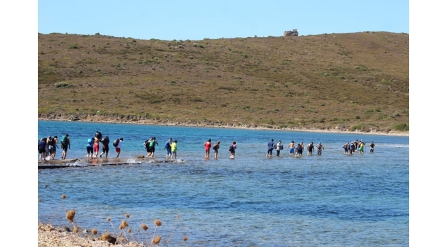 Turdak, Cunda - Pateriça Yalancı Boğaz’daydı