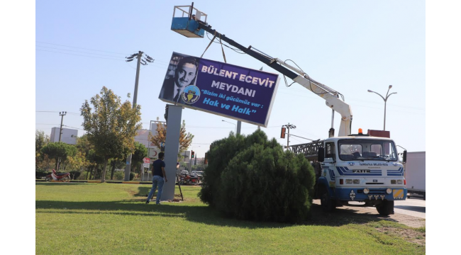 Yenilenen Tabela Bülent Ecevit Meydanına Çok Yakıştı