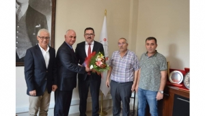 Adalet Komisyonu Başkanı Kuşçu, Ticaret Borsasını ağırladı