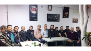 Başkan Vatansever, sanayi sitesindeki esnaf üyelerinin sorunlarını dinledi