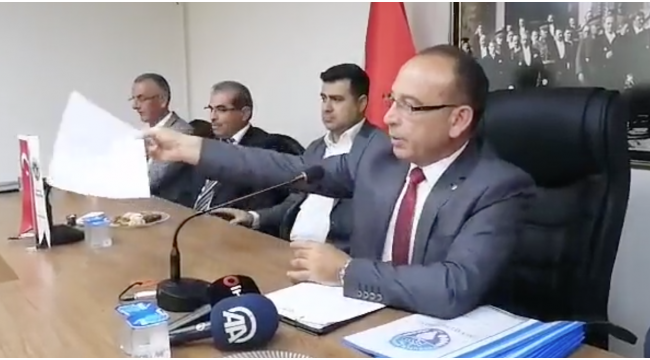 Belediye başkanından basına bu kez de sitem!