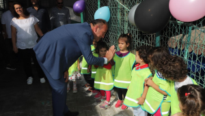 Çocuklar Sevimli Dostlarla Güzel Bir Gün Geçirdi