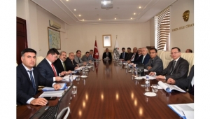 Kaymakamlar Toplantısı, Vali Deniz Başkanlığında Yapıldı