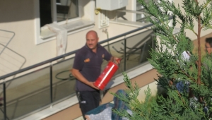 MUTFAK YANGINI KORKUTTU