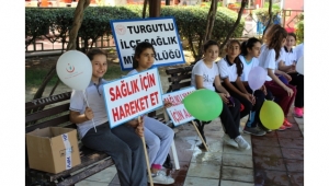 Turgutlu’da sağlıklı yaşam yürüyüşü