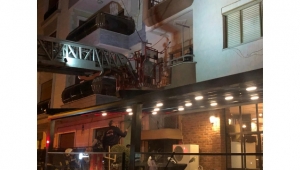 Bacadan çıkan dumanlar panik yarattı