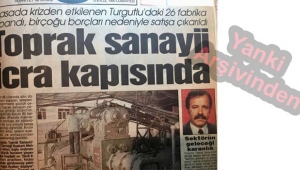 “Bir zaman ilçe ekonomisine yön veriyordu”