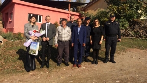 Kaymakam Yılmaz ,şehit ve gazi yakınlarını yalnız bırakmıyor 