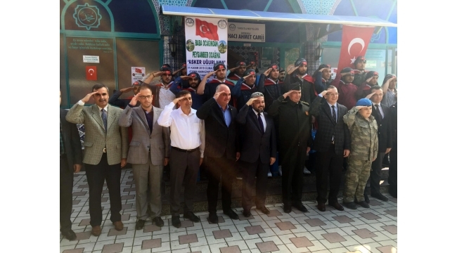 Kınalı kuzular Peygamber Ocağına uğurlandı