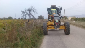 Manisa Büyükşehir'den Yol Bakımı