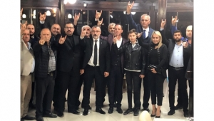 MHP'nin ilçe başkanları Pırlanta Restaurant'ta buluştu