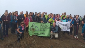 Olympos dağcıları Kozbeyli - Yeni Foça parkurundaydı