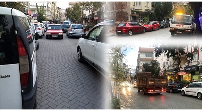 Türkmen Yolunda hatalı park temizliği