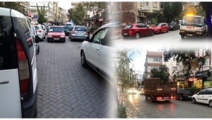 Türkmen Yolunda hatalı park temizliği 