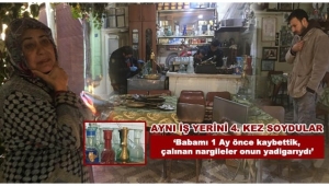 Aynı işyerine 4’üncü kez hırsız girdi