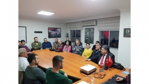 Başkan adayı Hüseyin Oğuz ve ekibi CHP'ye konuk oldu