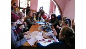 Halk Eğitim’den dikim eğitimini tamamlayan 104 kursiyere sertifika