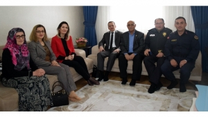 Kaymakam Yılmaz’dan şehit Sefer Yıldız’ın ailesine ziyaret