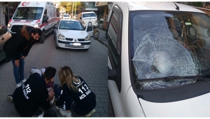 Otomobilin çarptığı yaşlı adam yaralandı