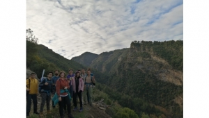 TURGEDAK gençleri Kelebek Vadisi'nde yürüdü