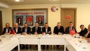 CHP MANİSA İL TEŞKİLATI İLK KEZ BİR ARAYA GELDİ