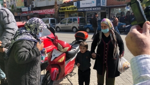 Babaannenin torun   feryatları Torununu  kaybedince ortalığı birbirine kattı 