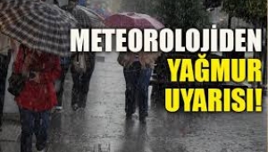 Manisa'da Kuvvetli Yağış uyarısı 