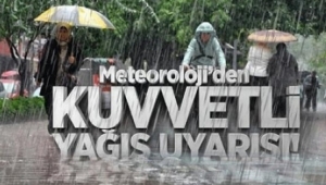 METEOROLOJİK UYARI MANİSA’DA KUVVETLİ YAĞIŞ! 