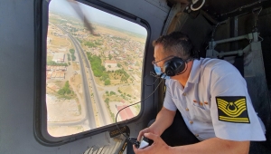 Havadan Helikopterle Trafik Denetimi