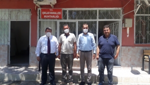 Ara Seçim Heyecanı Yaşayan Alaşehirli Muhtarlara Ziyaret