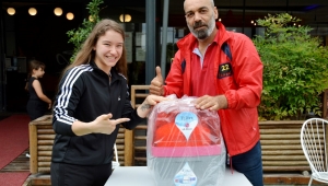 Manisa Kent Konseyi Dünya Şampiyonu Ayşe Begüm Onbaşı'yı ağırladı   