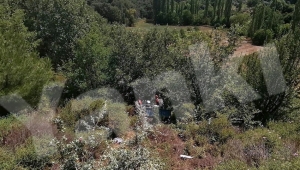 Turgutlu’da traktör uçuruma yuvarlandı: 5 yaralı   