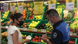 Büyükşehir’den Zincir Marketlere Sıkı Denetim