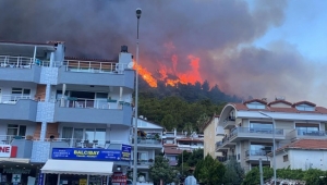 Marmaris'te orman yangını – Muhabirimiz Hasan Deniz Çizmeci bildiriyor