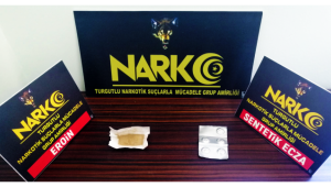 Turgutlu’da durdurulan yolcu otobüsünde uyuşturucu ile yakalandı