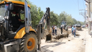Turgutlu’da Kanalizasyon Hattı Yenilendi