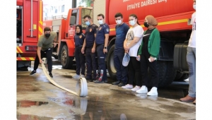 'Gönüllü İtfaiyecilik' projesinde eğitimler tamamlandı